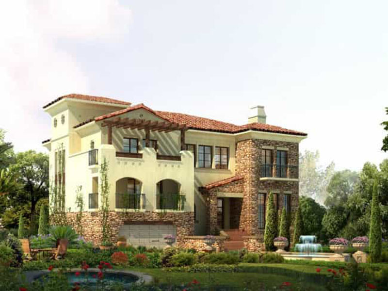 别墅庭院設計施工