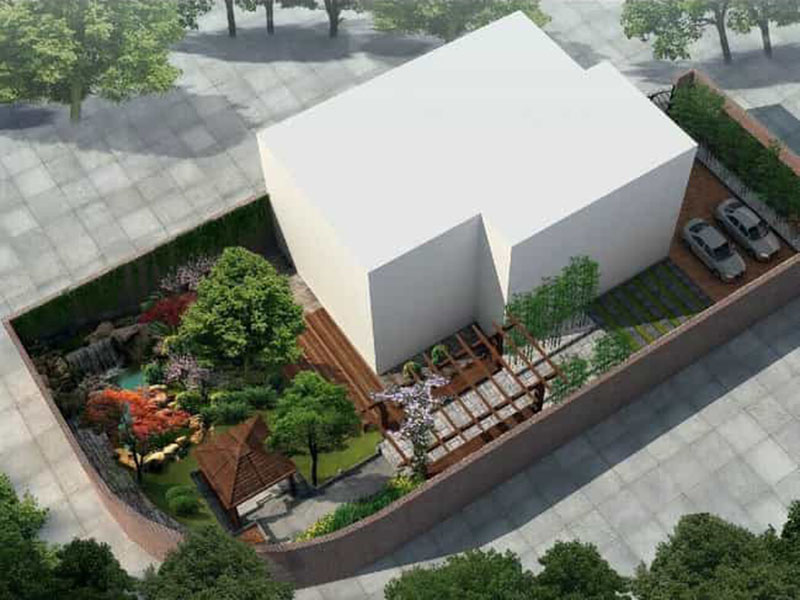 園林景觀别墅設計